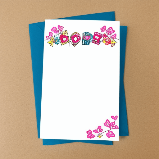 AI generated: bold border add bold text greetings card include name "😀thank😃you!" anime greetings card premium 1...