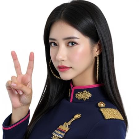 Asian Girl Face 12 - Image 3