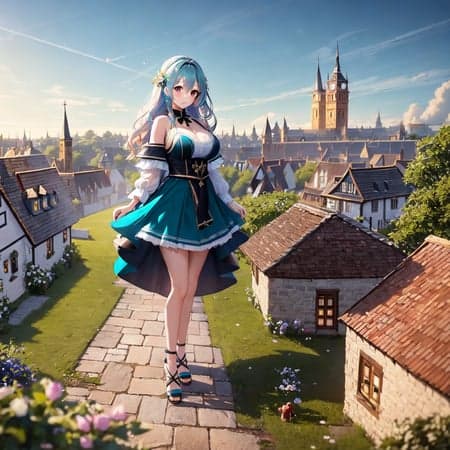 AOM3 Based Giantess LoRA - Image 3