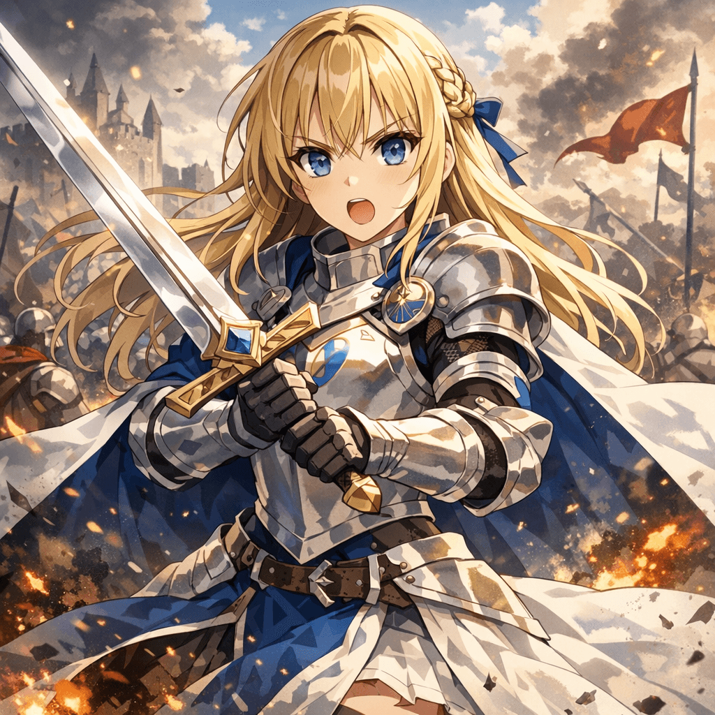 AI generated: Anime