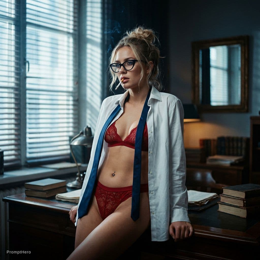 AI generated: (((NSFW))) SDXL Ultrarealistic A professional, ultrarealistic, high-resolution photograph with a dis...