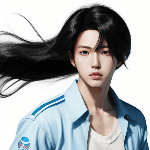 AI generated: Vinny Hong from Wind Breaker Super realistic,HD anime style Manhwa style 