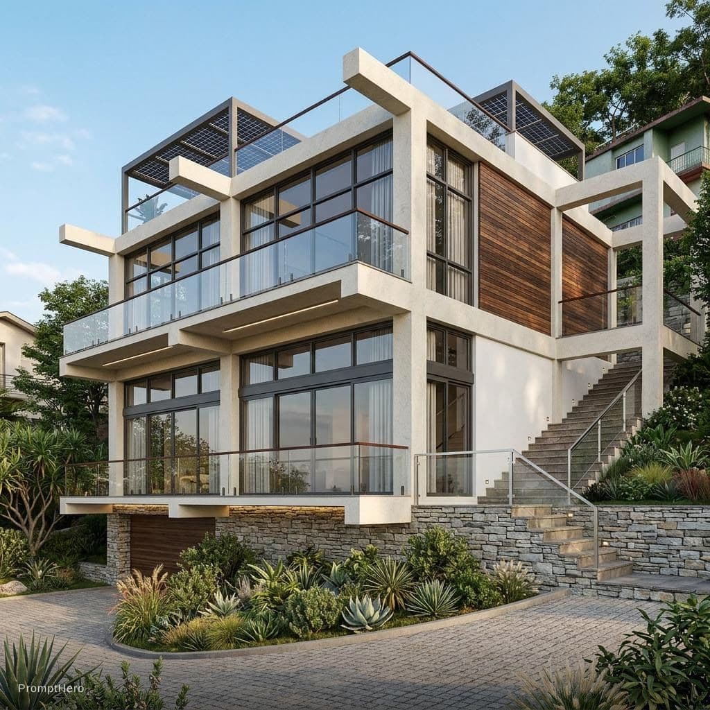 AI generated: Exterior design