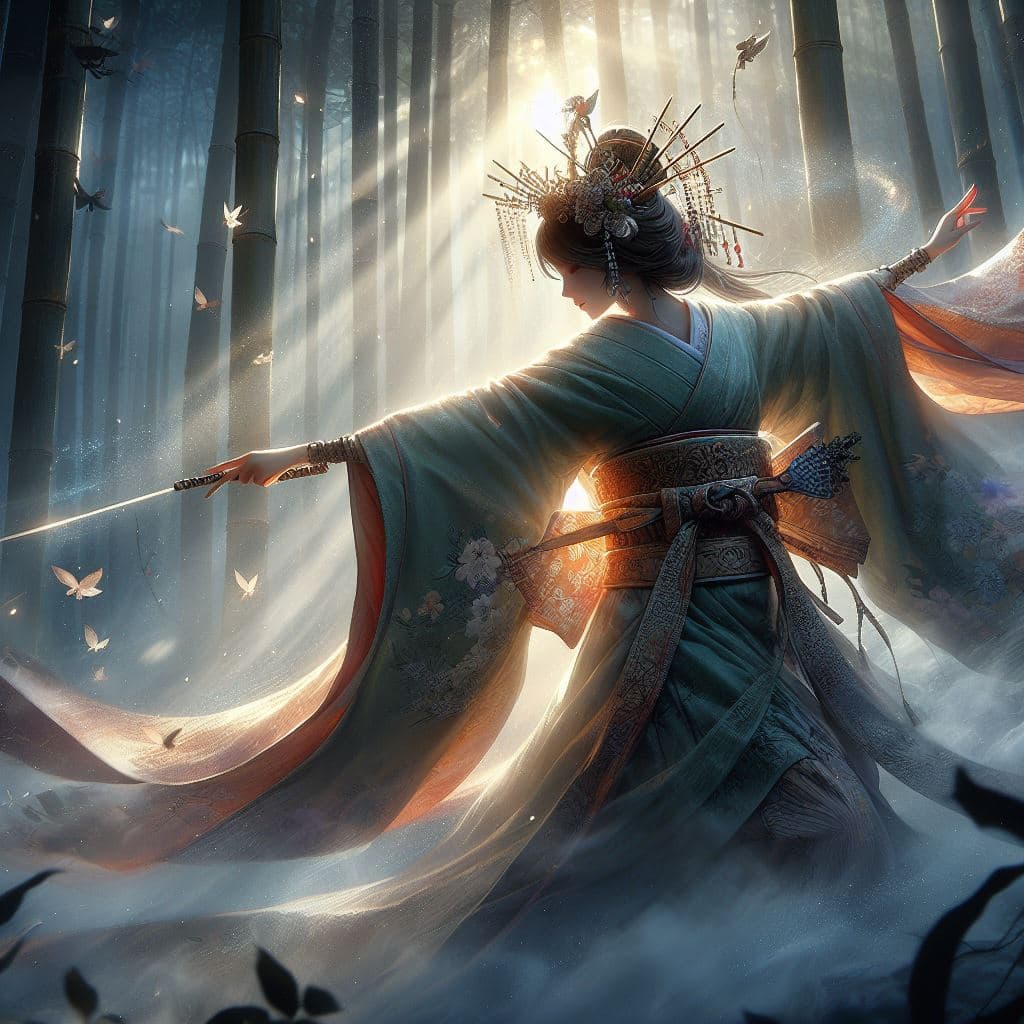 AI generated: Shōjō,dynamiclights,shiny, high detailed, photorealism, fantasy,realistic detailed character, detail...