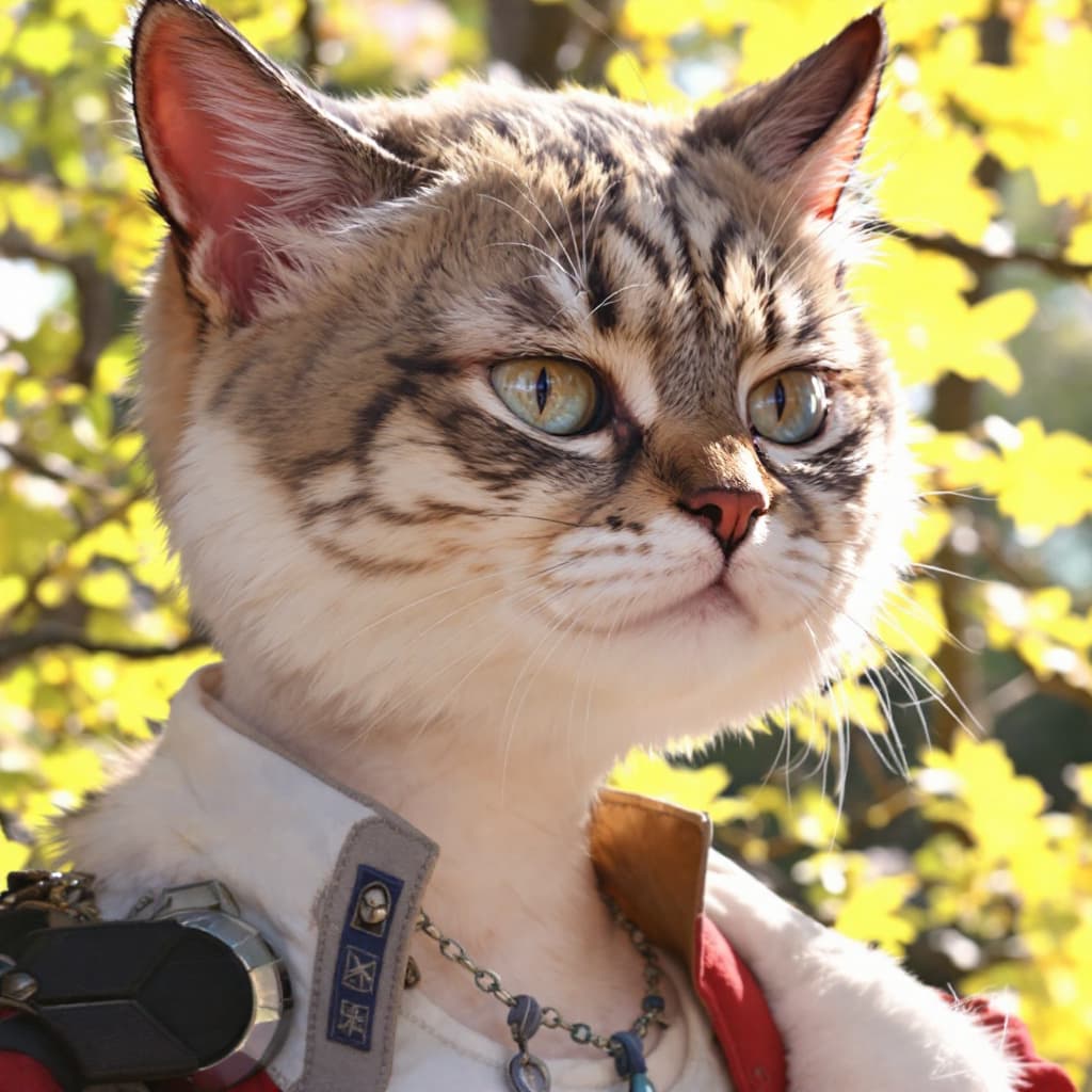 AI generated: 三只猫