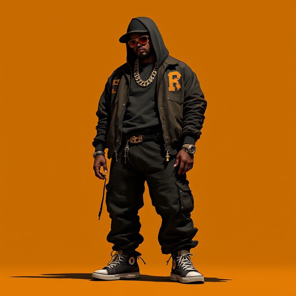 AI generated: "Craft a thug life gangster outfit that redefines the concept of style with a purpose. How can you b...