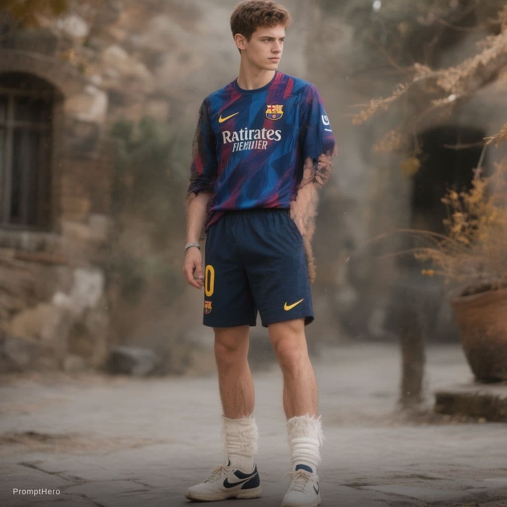 AI generated: Barcelona ka Jersey 