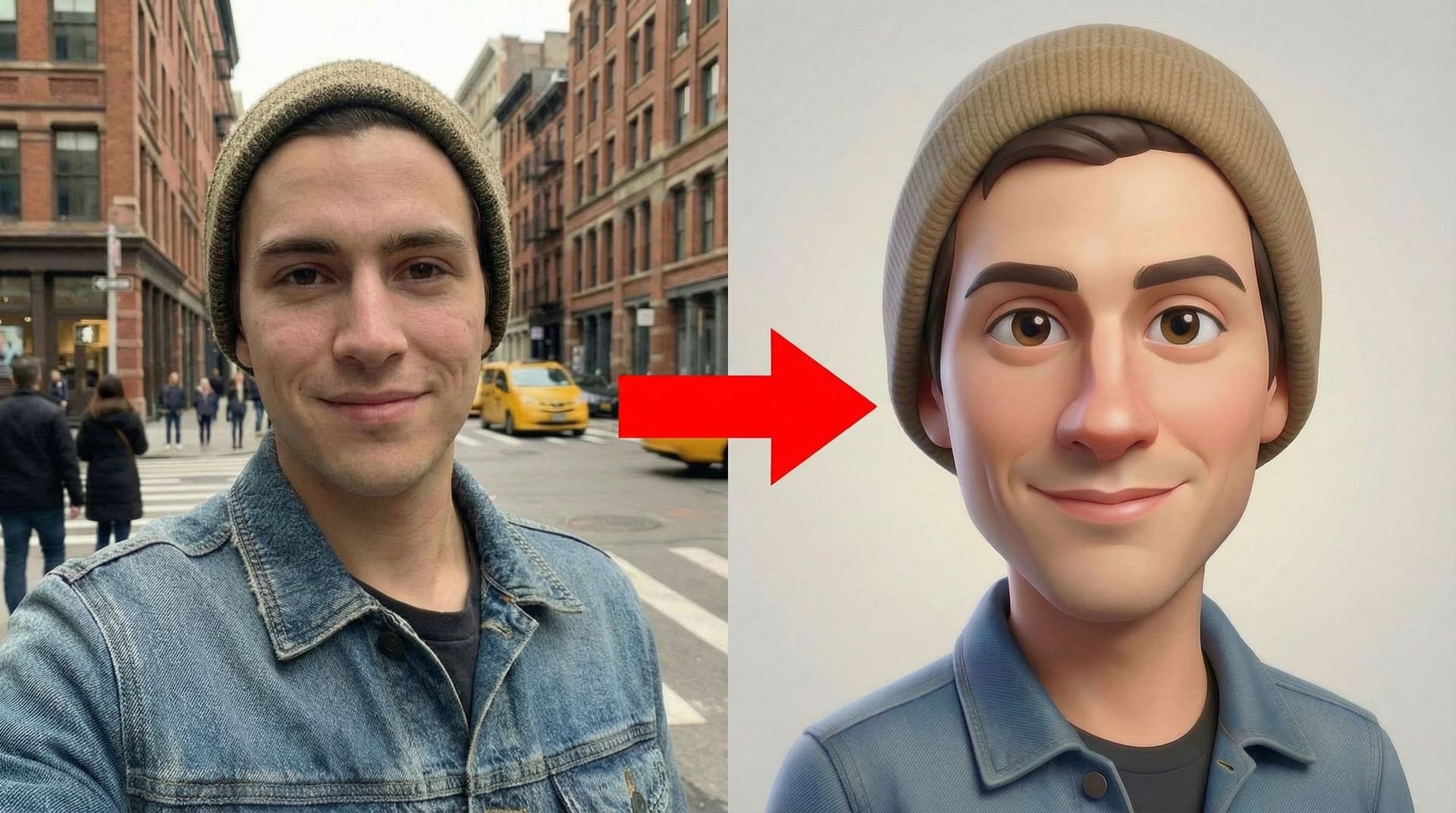 AI creates your cartoon