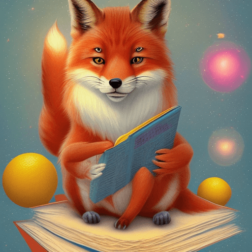 AI generated: Create a vibrant digital illustration of A thin book that objects coming out of it that including cu...
