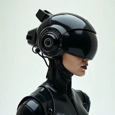 AI generated video: she turns to the camera while doing the twist dance