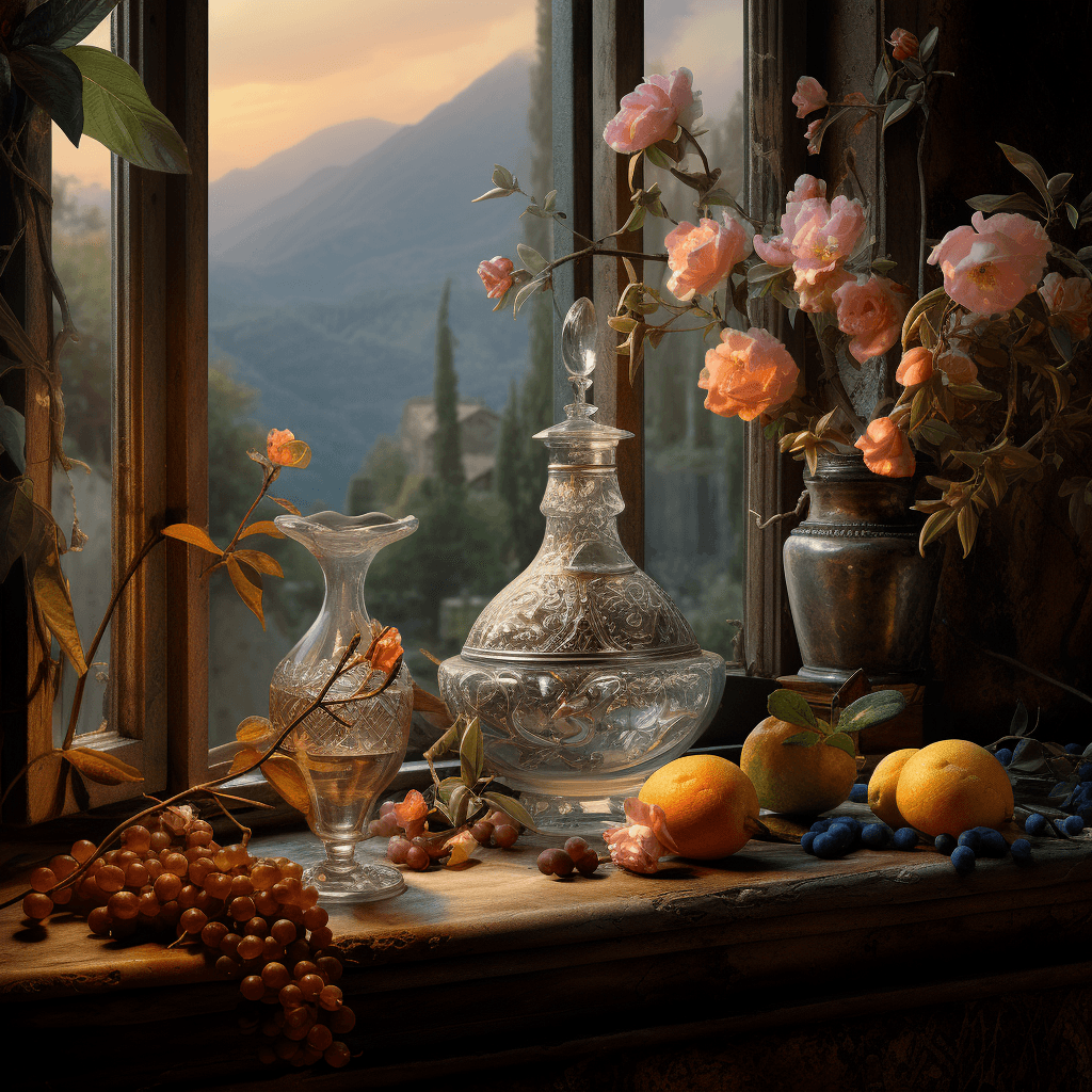 AI generated: Fantastic art, still life, scenery, fantasy, historical, 4k hdr, hyper realistic, masterpiece, highl...