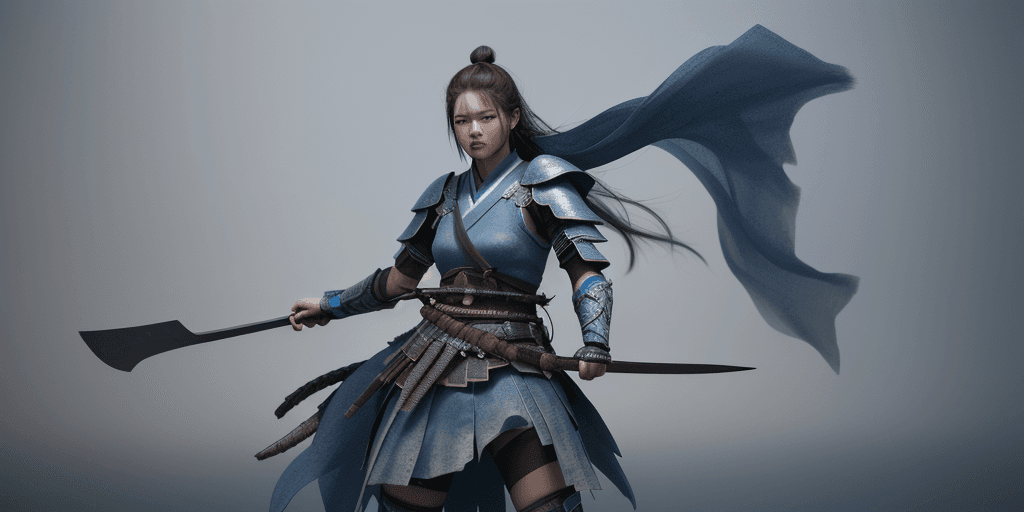 AI generated: donghua warrior, with a lot of detail, high quality image, hyper realism, extreme detail, long shot,...