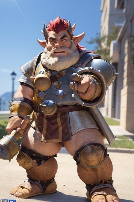 Bowser LoRA - Image 3