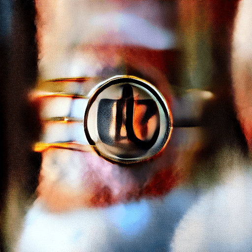 AI generated: bracelet with union symbol, initials PA and CE and precious stones