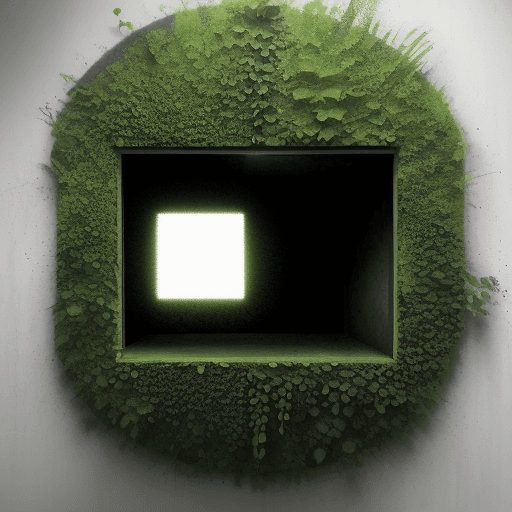 AI generated: living walls, fred flesh, pulsating walls, eyes, holes