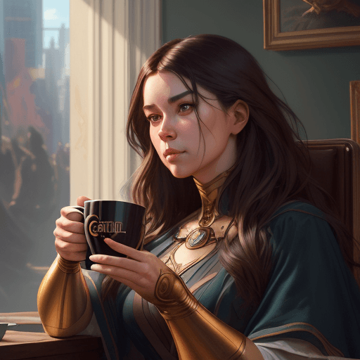 AI generated: a giant cup of coffee, lifelike, ((highly detailed)), ((((professionally color graded)))), photoreal...