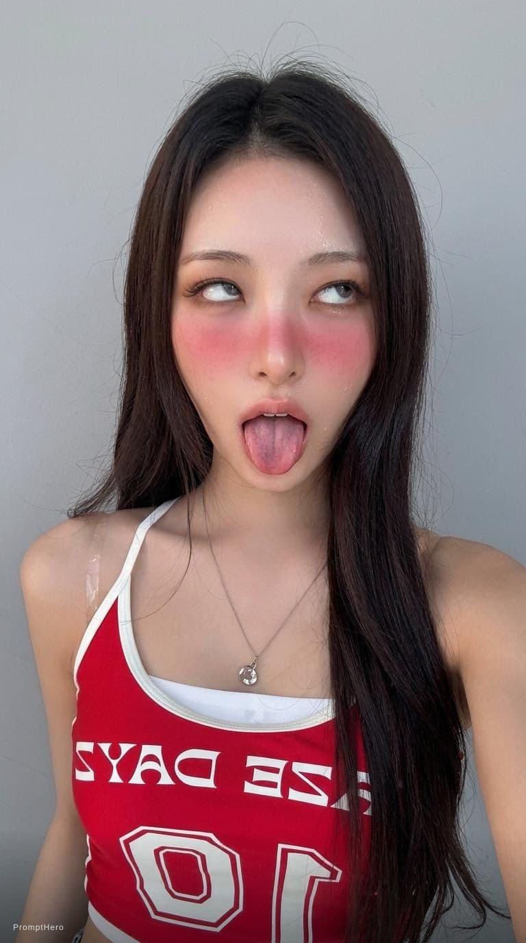 AI generated: Aheago face