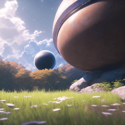 AI generated: Photo of a ultra realistic atom, dramatic light, low angle, 4k, hyper realistic, focused, extreme de...