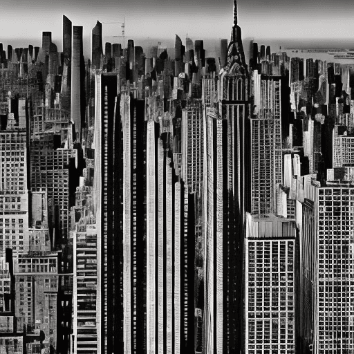 AI generated: NYC --sref 1225347322 1289747716 1831984696 --style raw --v 6.1 --p jpxggk7