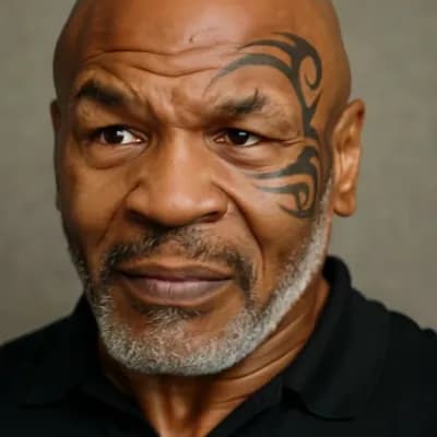 AI generated video: a face punch