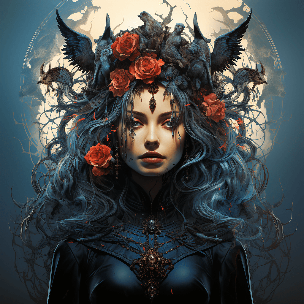 AI generated: a dark poster, in the majestic castle of Dracula, ultra detailed, in the style of anna dittmann, cra...