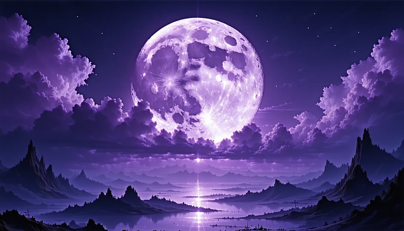 AI generated: (Ultra-high resolution, Hyper-detailed, Surreal fantasy landscape:1.5) A surreal, mesmerizing depict...