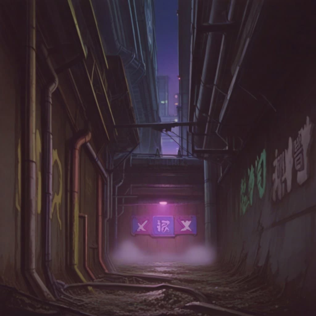 90s Retro Anime Backgrounds - Illustrious