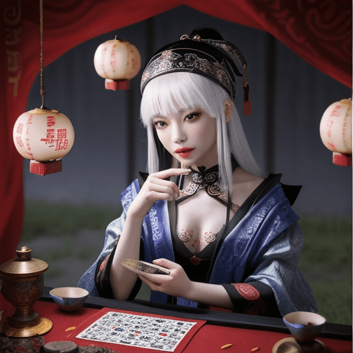 AI generated: fortune teller from china
