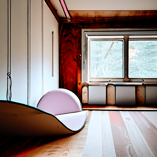 AI generated: little girl read book, High resolution photography interior design, dreamy sunken living room conver...