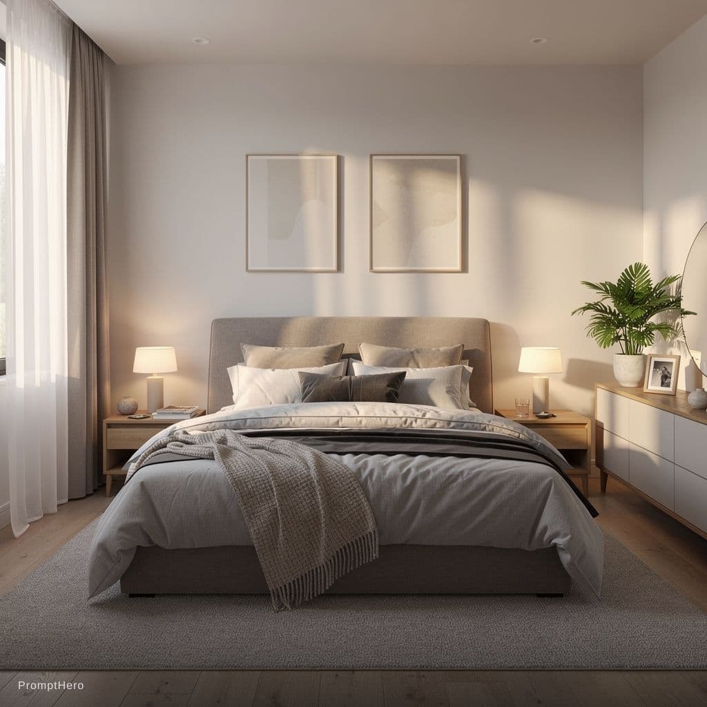 AI generated: Bedroom