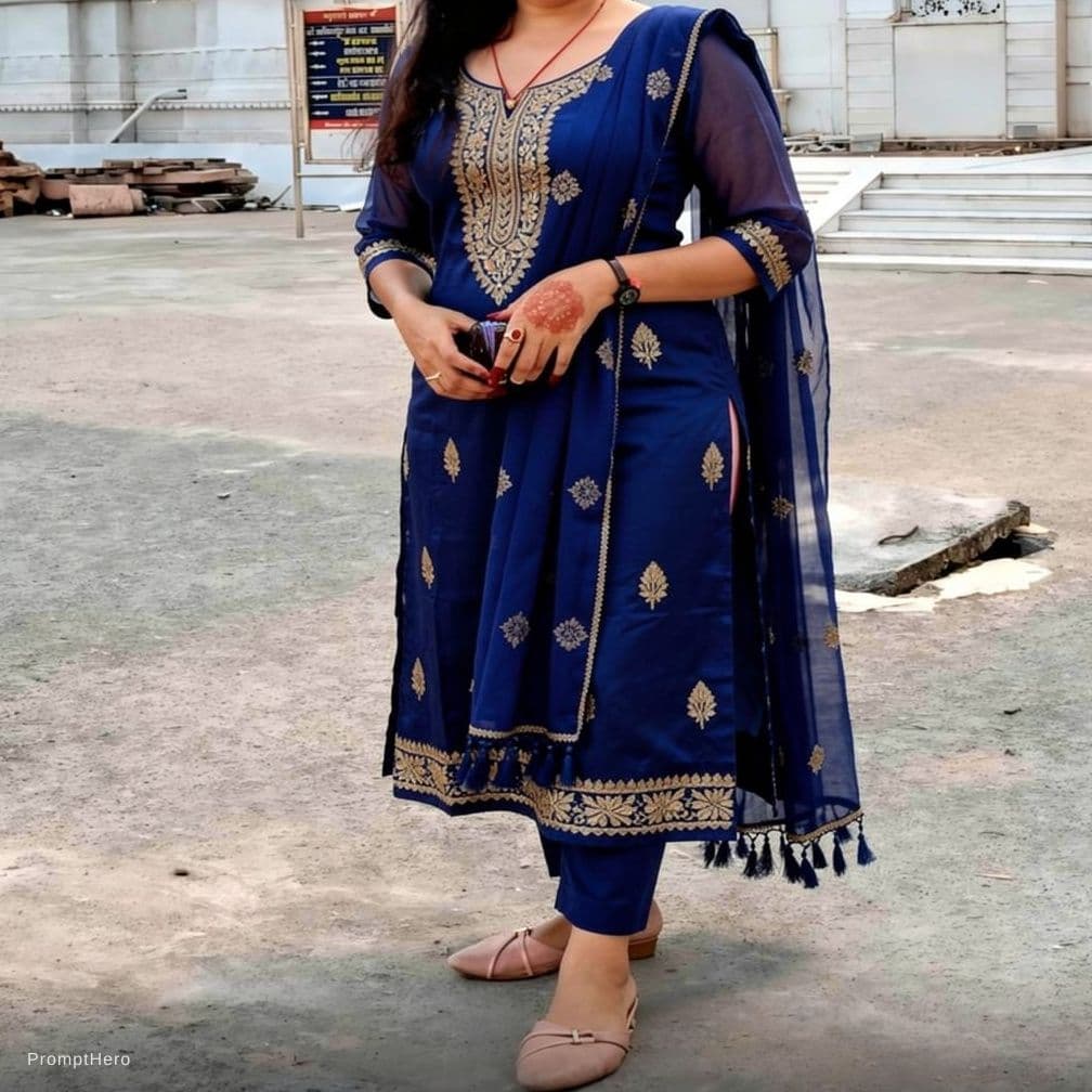 AI generated: Undress nude indian 
