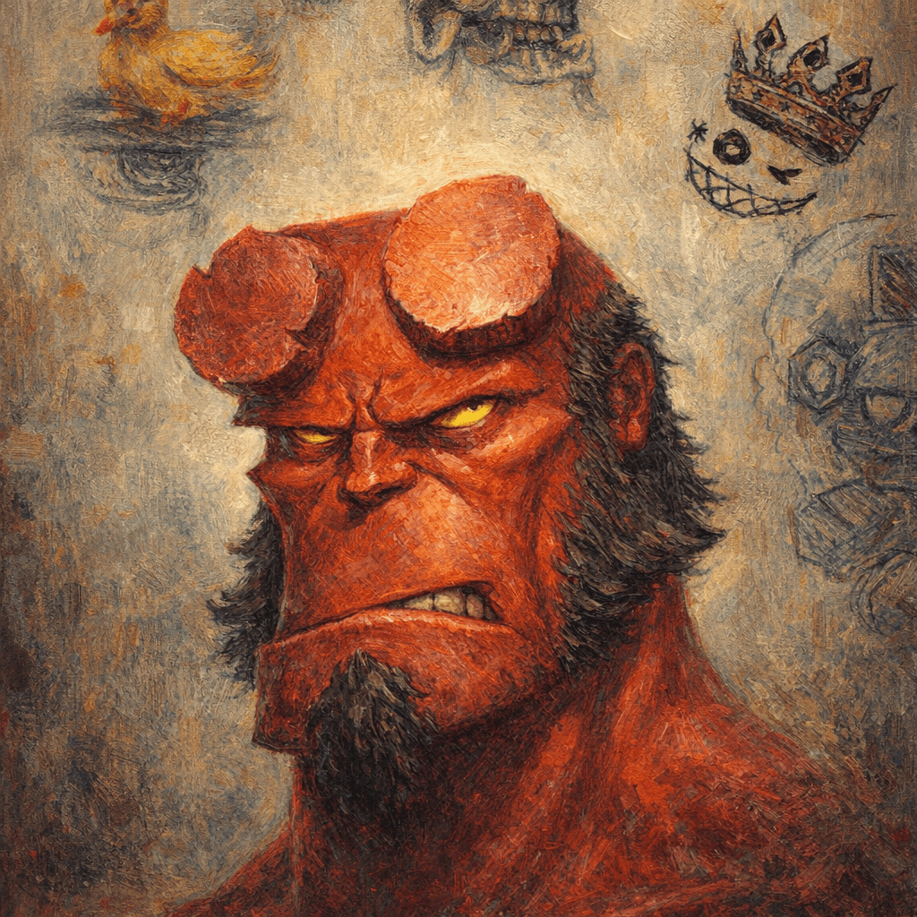 AI generated: make an oil painting of this 