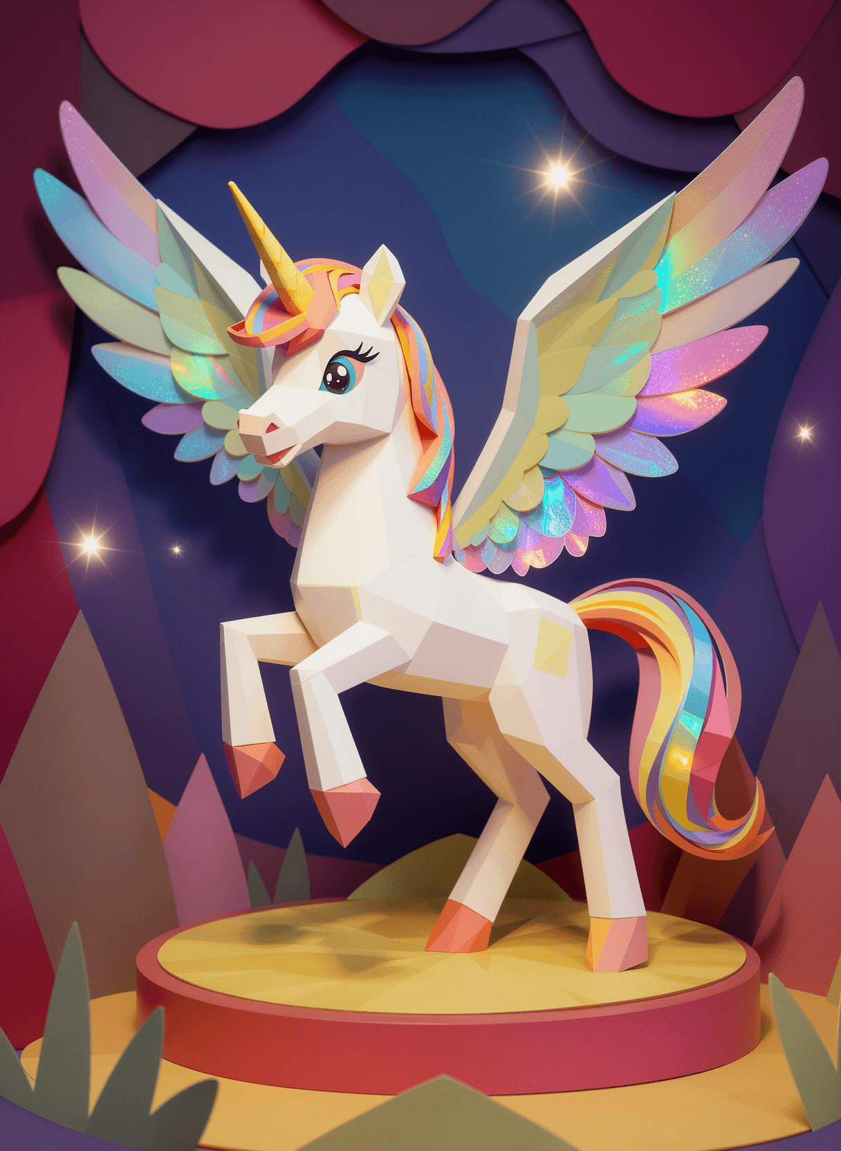 Low Poly Papercraft - Image 2