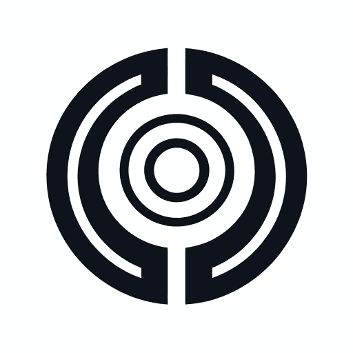 AI generated: Logo design for a event company called "Vibey", white background, simple