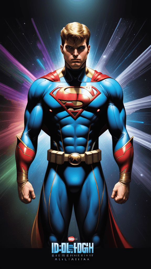 AI generated: a highly detailed 8k 16k poster size illustration a complex DC Comics feature of Atlannatight form f...
