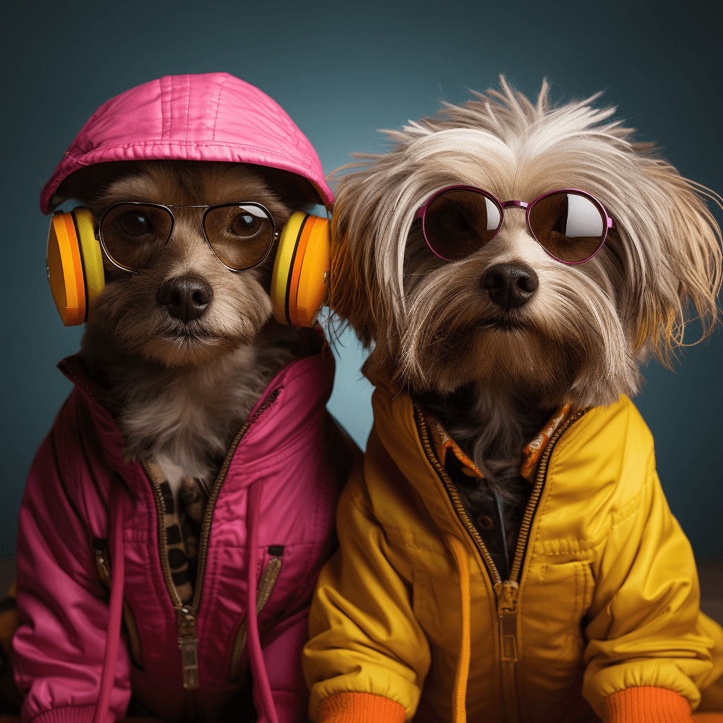 AI generated: Generate a vibrant, lively image for a fashion magazine ad featuring a summer clothing line for Daft...