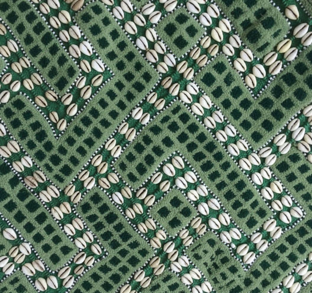 AI generated: generate a green whiteand green themed canvas 