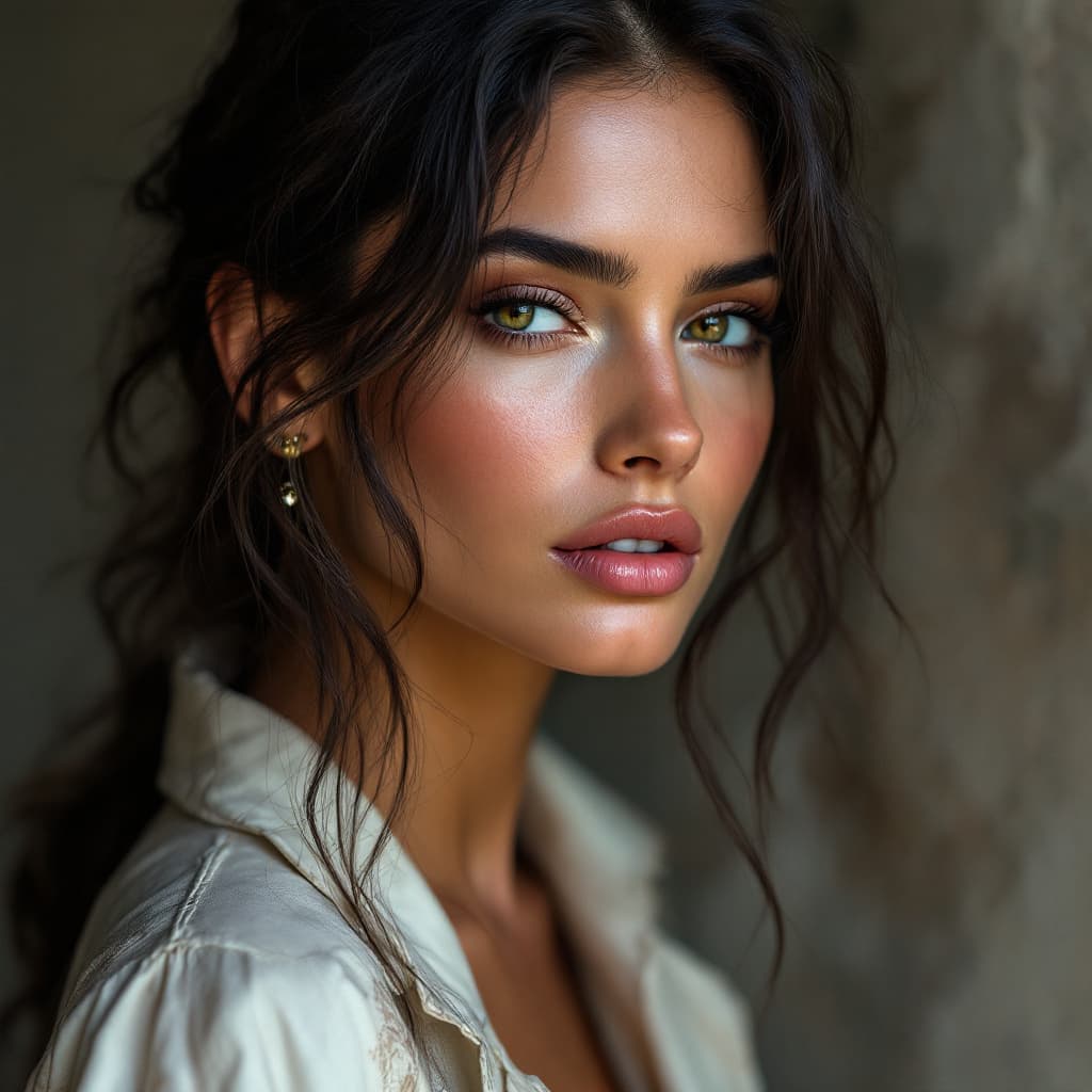 AI generated: high-resolution photo of a Spanish fashion supermodel, photorealistic, UHD, optimal photography, nat...