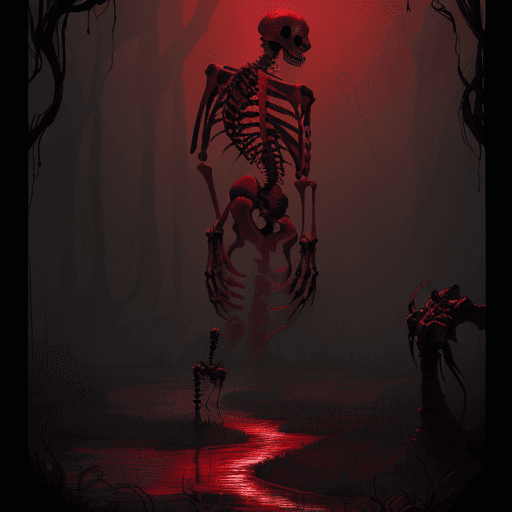 AI generated: predatory plants devour monsters:: Sketch::3 Drawing::3 Storybook Illustration::2 Moody Lighting:: c...