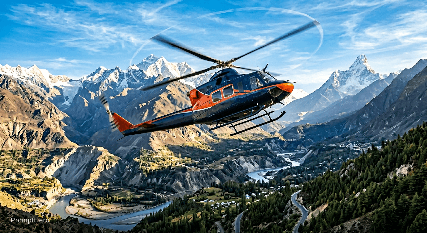 AI generated: MSD video helicopter shot 
