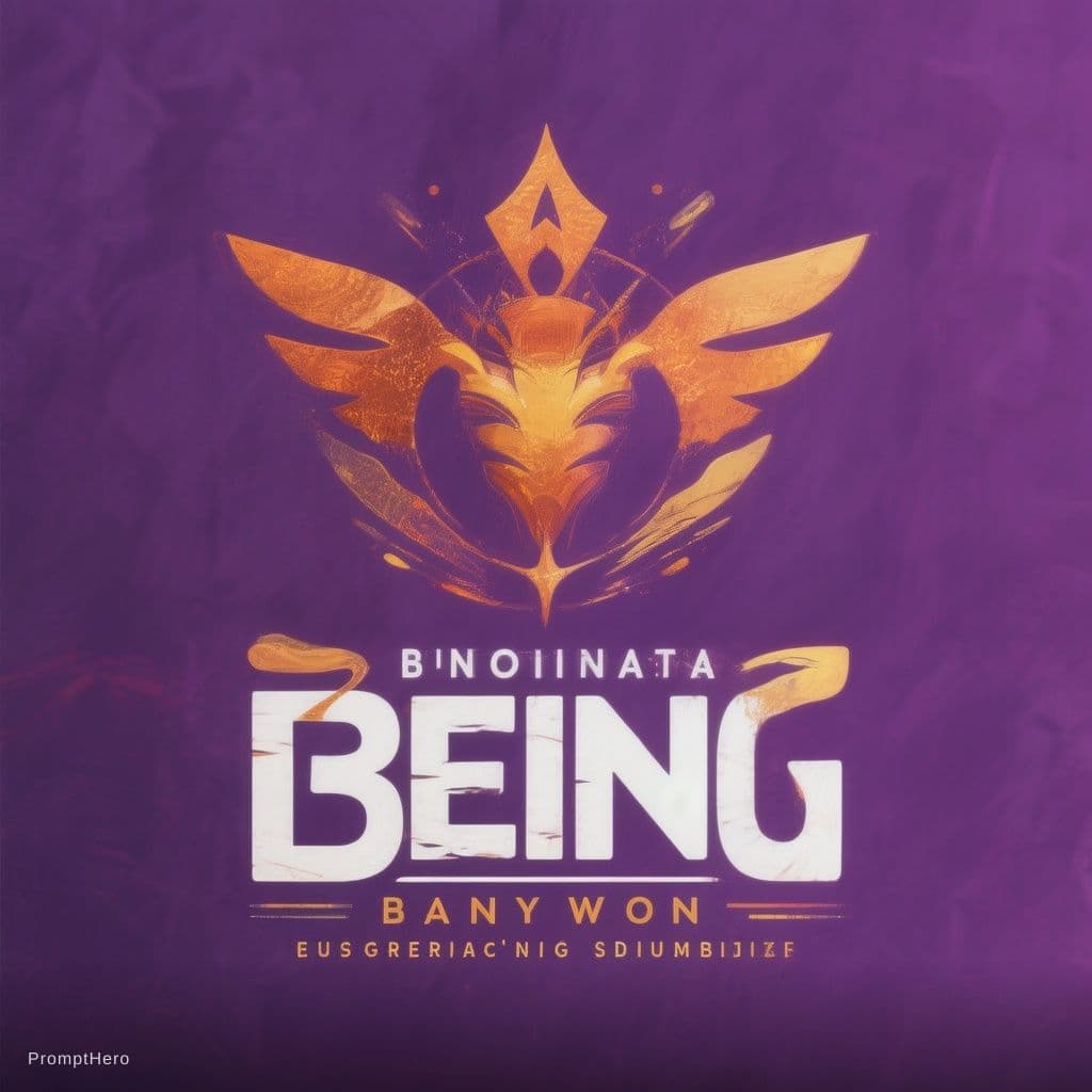 AI generated: I want to generate a logo for website, banner and for my Initiative named BEING ( be enough initiati...