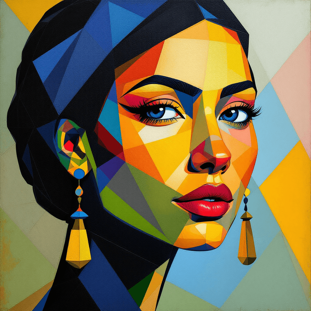 AI generated: crea "Una mujer latina, con rasgos faciales distintivos y una expresión serena”: renderizada en el e...
