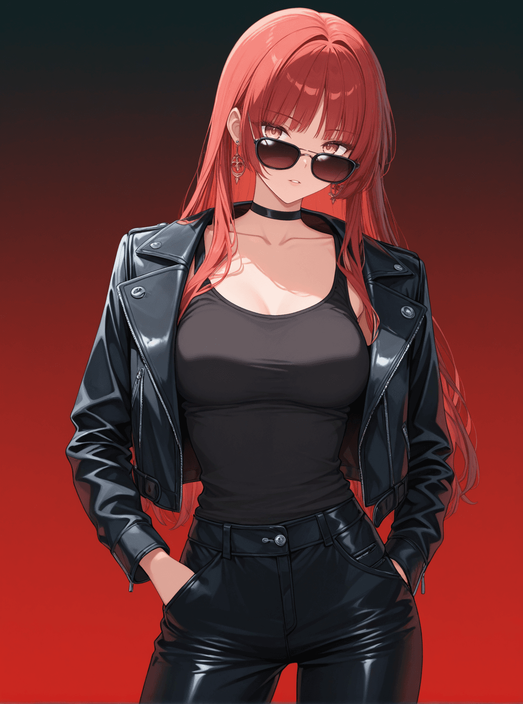 Looking over eyewear | LoRA - Image 1