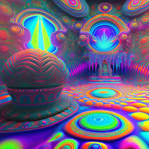 AI generated: A real dream, psychedelic, color graded, color corrected, spiritual, holy, sacred, intricarely detai...