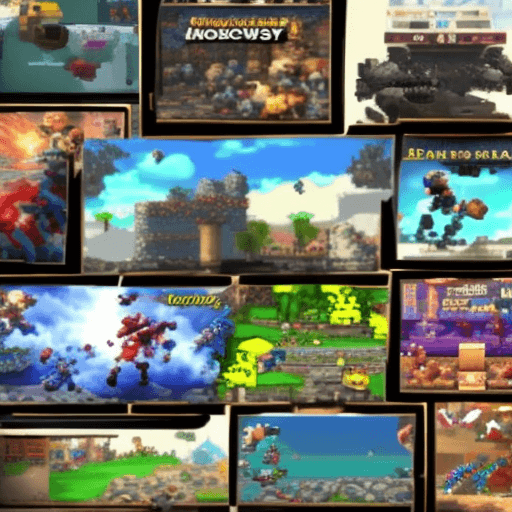 AI generated: Video games
