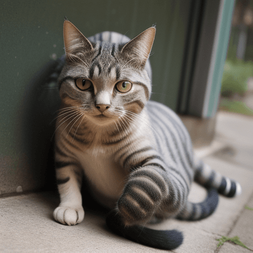 AI generated: gato com botas