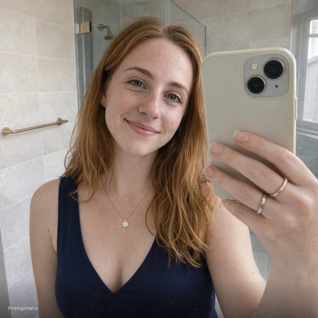 AI generated: Using the attached photos for reference and keeping the exact same physical traits of the person gen...