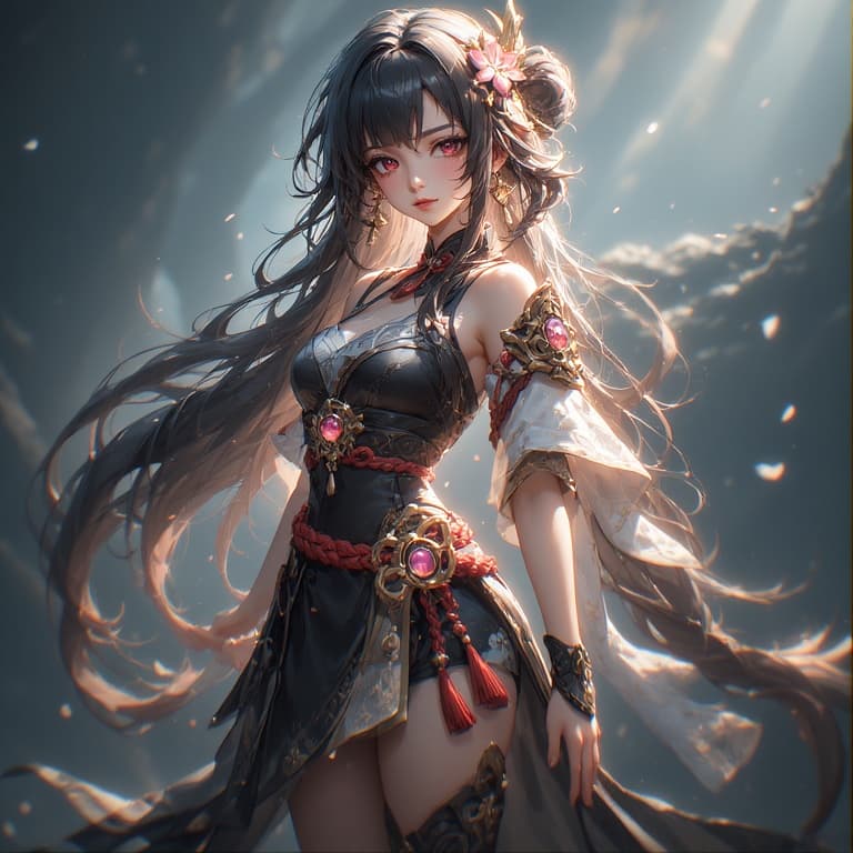 AI generated: Overall, it's an absolute wovens from Genshin Impact. waifu character portrait, 1girl, very high res...