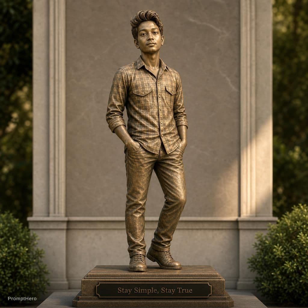 AI generated: Statue type