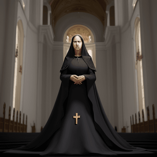 AI generated: Genera imagen hiperreal de mujer de alrededor 30 años, bonita con ropa, elegante,  con expresión atr...